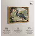 thumbnail image 2 of Bird in Fauna Canvas Print Landscape Art by Art Remedy, Gold Frame, 36 x 30, 2 of 6