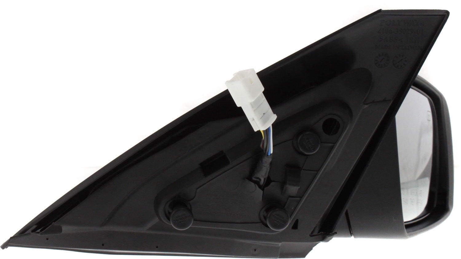 Mirror Compatible With 2008-2012 Nissan Altima Right Passenger Side Heated In-Housing Signal Light Paintable Kool-Vue