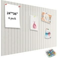 thumbnail image 1 of Large Cork Board for Walls ; x ; Felt Bulletin Board Wall Tiles for Home Kitchen School Office Wall Decor with Assorted Colors DIY Decorative Push Pins Sets, 1 of 6