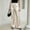 Beige, variant on KLHDSF Pants For Women Satin Drapey Straight Wide Leg Pants High Waist Casual Trendy Summer Trousers Beige L