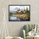thumbnail image 2 of Con Cuentas Cuadradas 5D DIY Kit Casa Campo Del 40x30cm, 2 of 9