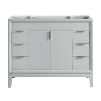 Avanity Emma-V42 Emma 42" Single Free Standing Wood Vanity Cabinet Only - Grey