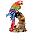 thumbnail image 2 of Almencla Parrot Statue Art Crafts Animal Sculptur for Entrance Desk Table Centerpiece 22cmx30cm, 2 of 8