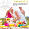 thumbnail image 4 of KALLORY Catering Flags Toothpick Flags White Paper 200Pcs, 4 of 10