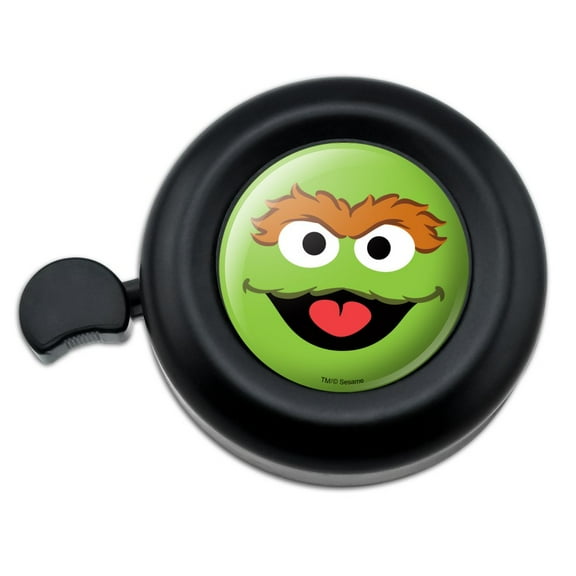 Sesame Street Oscar the Grouch Face Bicycle Handlebar Bike Bell