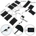 thumbnail image 3 of Almohadilla Térmica Para Ropa, Tableta Calefactora Para Chaleco, 9 En 1 Usb Para Exteriores, Tabletas Para La Fiebre, Almohadilla Para Calentar El Cuerpo, Equipo De Calentamiento Móvil Para Chaleco, A Muyoka Hogar, 3 of 7