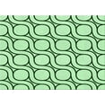 thumbnail image 1 of Ahgly Company Indoor Rectangle Patterned Mint Green Area Rugs, 7' x 9', 1 of 6