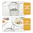 thumbnail image 4 of Shisuyan Panier à Frites en Acier Inoxydable pour la Maison 4 Pcs, 4 of 9