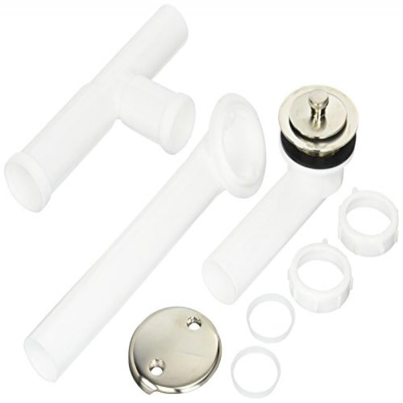 Keeney K84WDSBN Roller Ball Style Bath Drain Kit with Plastic Tubing