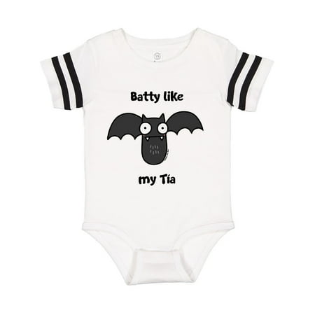 

Inktastic Batty like my Tia Gift Baby Boy or Baby Girl Bodysuit
