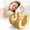 🔥 Gold, variant on Msgweeeg Neck Support Pillow Nuzzle Pillow for Neck Pain Relief Face Down Pillow Face Pillow Ultra Soft and Cushioned Sleeping Pillow