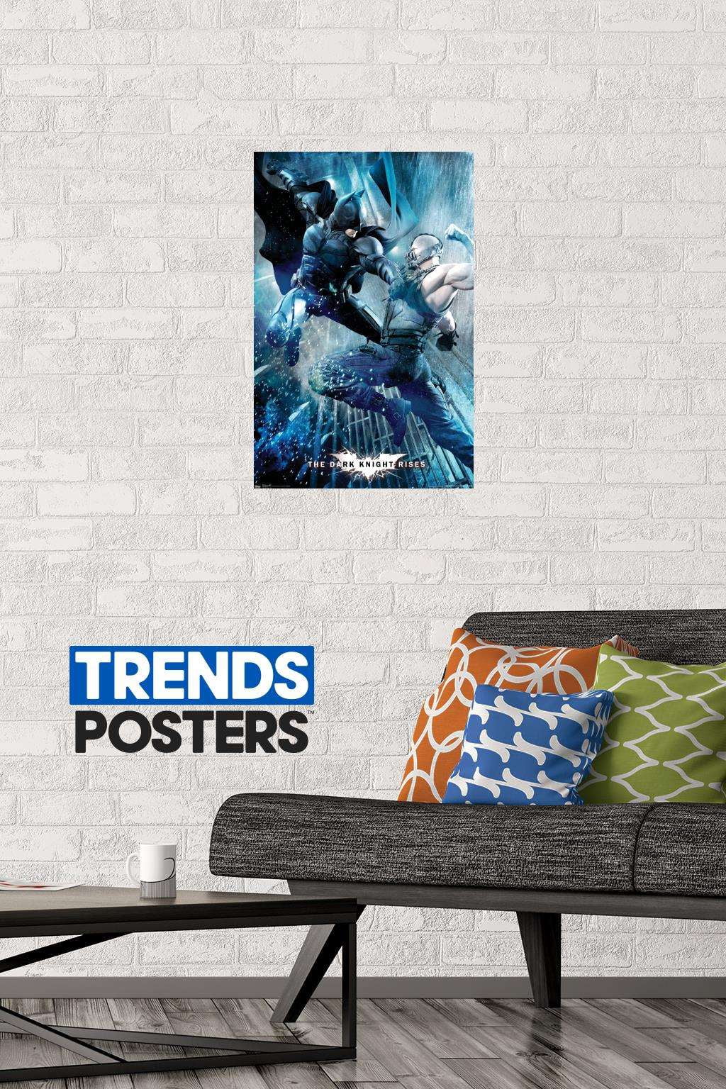 DC Comics Movie - The Dark Knight Rises - Battle Wall Poster, 14.725" x 22.375"
