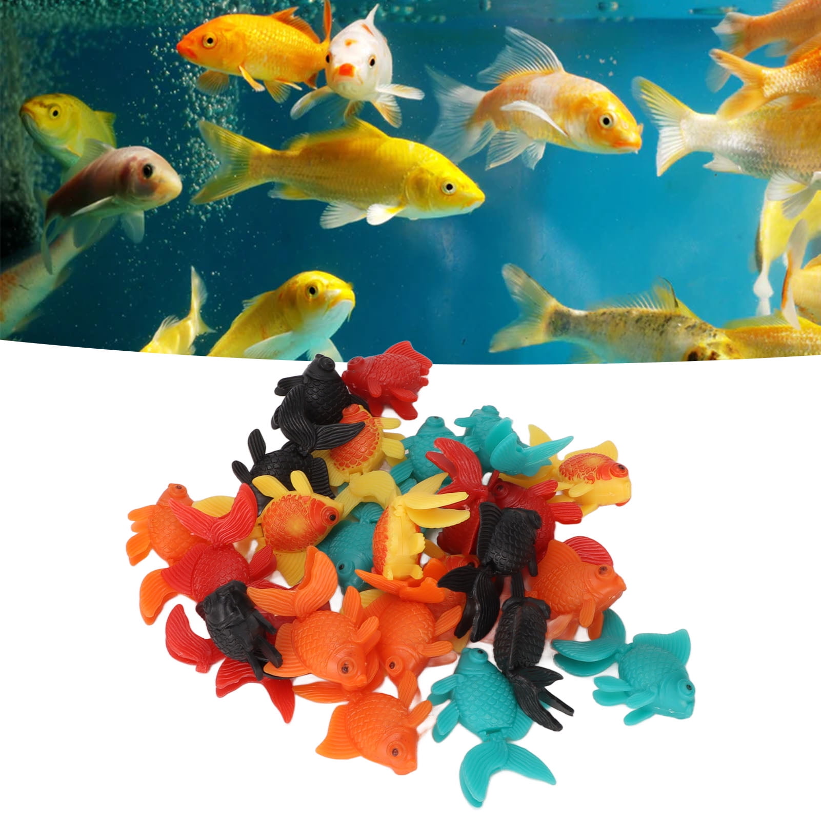 Poissons D'Aquarium Artificiels, Apparence Réaliste Colorée