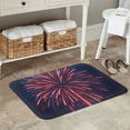 thumbnail image 7 of Honeii Fireworks3 Pattern Door Mat, Welcome Door Mats Outdoor Indoor, Stain and Fade Resistant, Non-Slip Entry Matfor Bedroom, Bathroom, Kitchen, 7 of 7