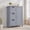 Dove Gray, variant on LEDREM Freestanding Storage Cabinet with 3 Drawers & Adjustable Shelf - 11.8x23.6x31.5 Inch White Storage Unit for Home Organization