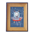 thumbnail image 1 of Universe And Alien Space Travel Photo Frame Exhibition Display Art Desktop Painting, 1 of 3