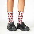 thumbnail image 4 of Naloa Ladybug On Blue Stripes Kids Socks Unisex Kids and Toddlers' Crew Socks, ,1 Pairs, 4 of 5