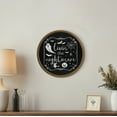thumbnail image 4 of Creative Products Livin the Nightmare 20 x 20 Round Brown Framed Print, 4 of 5
