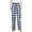 A-White198, variant on XUELUO Sleepwear Pants Boys & Girls Casual Wide Leg Elastic Waist Plaid Long Trousers Loose Loungewear Comfortable Pants