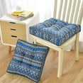 thumbnail image 2 of Meditation Floor Pillow Cushion, Bohemian Pillows Square Tufted Comfortable Decorative Floor Cushions Thicked Memory Foam Floor Cushion Pillows for Livingroom, 2 of 9