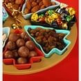 thumbnail image 6 of YHAICO Tray Table Trays for Serving Food Vegetable Tray 8pcs+1pc Tray Christmas Tree Dry Fruit Nut Set Snack Fruit Dessert Candy, 6 of 6