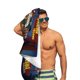 thumbnail image 5 of Isla del Drama Toalla de playa de secado rápido con diseño temático, regalo para mujeres y niñas, ideal para cumpleaños, fans, amantes de la música, uso en la playa o al aire libre, 78 × 160 cm, 5 of 6