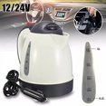 thumbnail image 1 of Bouilloire 12V 24V pour Véhicule Camion 1000ml Chauffe-Eau pour Thé Café, 1 of 7