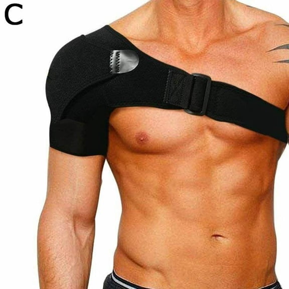 Neoprene Shoulder Support Shoulder Pain Ice Shoulder Brace &Pressure Pad Q9I7
