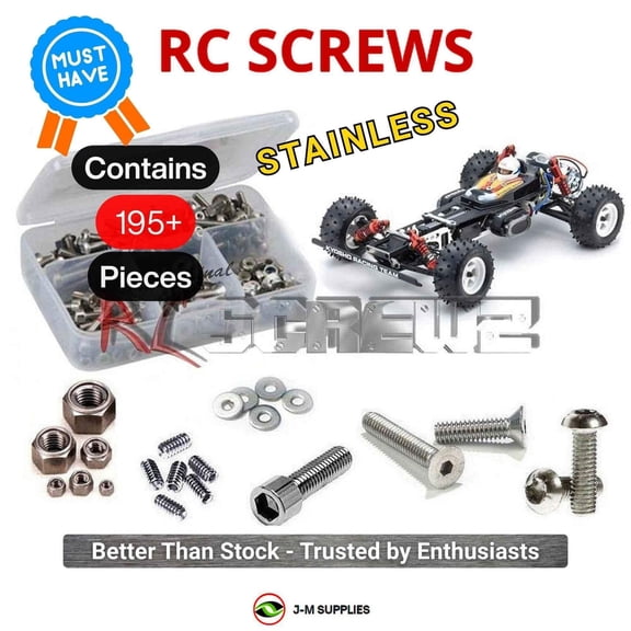 RCScrewZ Stainless Screw Kit kyo174 for Kyosho Optima 4WD 1/10 Buggy (#30617B) (2016 Model) | SET