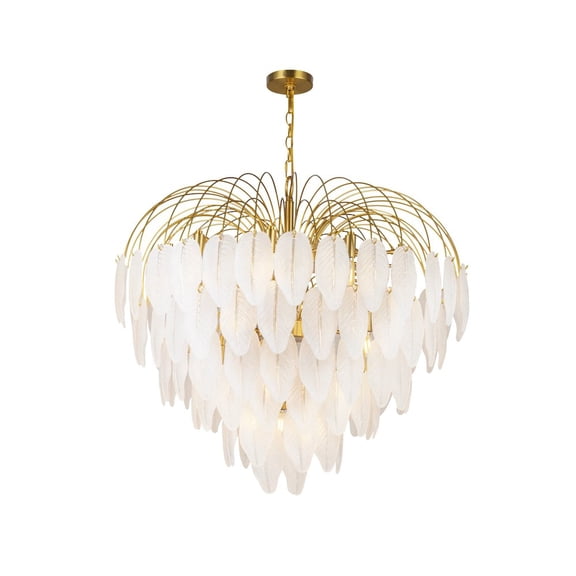 Artcraft Lighting Alessia Collection 24Light Chandelier Brushed Brass