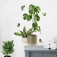 thumbnail image 2 of Less Than 5 Wall stickers 3D Vinyl Removable Wall Sticker DIY Green Plants Decals for Living Room Bedroom Kitchen Decor, 2 of 5