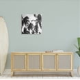 thumbnail image 2 of Sunlit Palm Tree Photography Landscape Photograph Gallery Wrapped Canvas Print Wall Art, 2 of 7