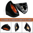 thumbnail image 1 of ALLTIMES Rétroviseur avec Fonction de Signalisation pour BMW pour R1100RT pour R1100RTP pour R1150RT, Boîtier Noir, 1 of 8