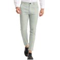 thumbnail image 1 of Unique Bargains Men's Dress Plaid Classic Fit Color Block Formal Checked Pants Gray Yellow 40, 1 of 6