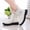 N-White, variant on Kcodviy Boys And Girls Mesh Thick Boots Lace Shoes Mesh Shoes Size 11 Lace Boots Non Little Girl Size 11 Boots Breathable Boots High Heeled Shoes For Girls