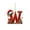 Christmas Letter Ornaments#474, variant on Christmas Alphabet Ornaments 2D Flat Letter Acrylic Hanging Decoration A-Z Monogram Holiday Xmas Tree Pendant for Family Name DIY Craft Christmas Party Favors Home Decor