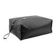 thumbnail image 1 of Flynix Professional Cube-Shaped Vacuum Storage Bag with Zipper, Portable, Space-Saving, Black Checkered, 1 of 10