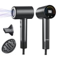 thumbnail image 1 of Secador de pelo CONFU, 110.000 RPM, secado rápido, difusor magnético y concentrador, secador de pelo iónico ligero y profesional para mujeres y hombres., 1 of 5