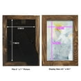 thumbnail image 4 of Canary and Sky II - Framed Print w/glass - Walnut, 4 of 8