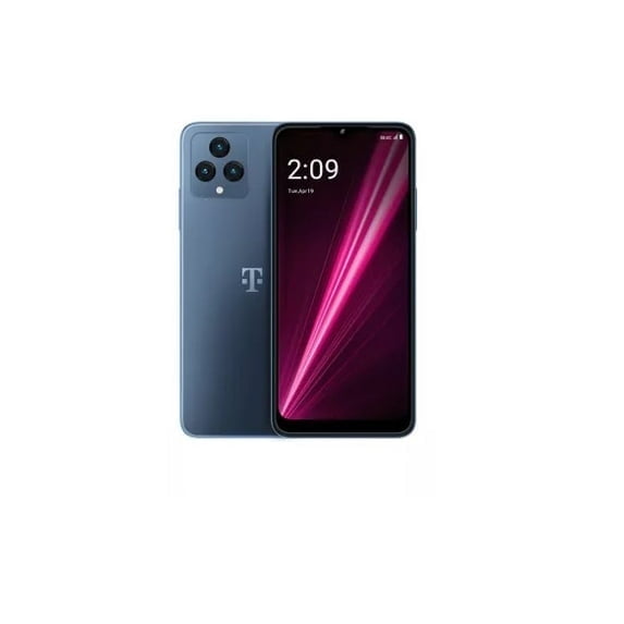 Pre-Owned T-Mobile MAF025G REVVL 6 5G 6.5" 64GB Storage 4GB RAM Blue LTE Prepaid T-Mobile Smartphone