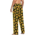 thumbnail image 6 of CROPD Hamburger Pajama Pants Mens Lounge Pants Lightweight Men Pajama Bottoms with Pockets Drawstring, 6 of 7