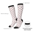 thumbnail image 4 of Sikiie bow on polka dots Knee Socks, High Socks Long Stretchy Sock Women Knee High Stocking, Long Socks for Women, 4 of 6