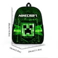 thumbnail image 4 of Minecraft Printed Backpack School Bag Large Capacity Student Book Bag Backpack Kids Gift 5, 4 of 5