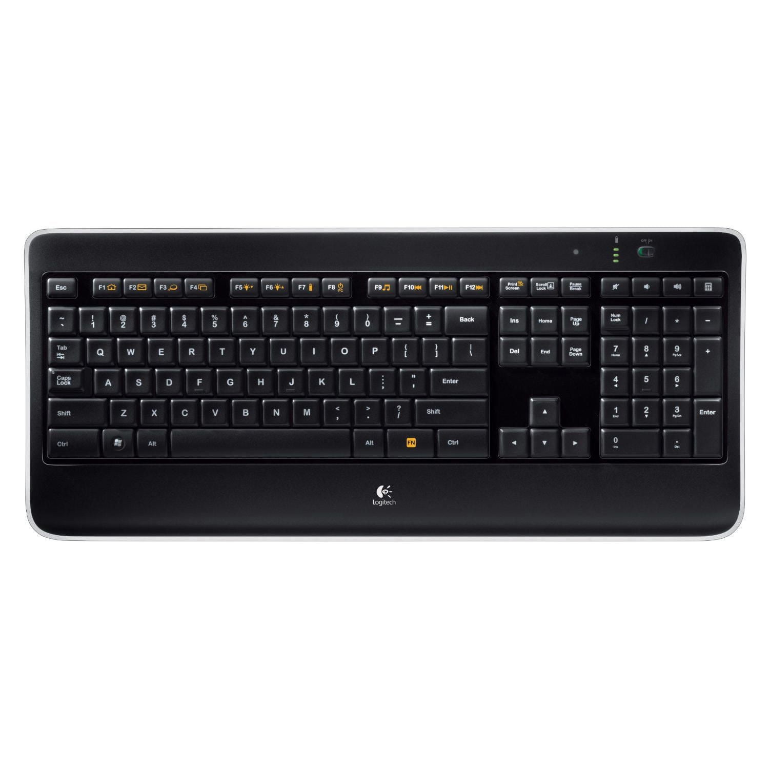 Logitech K800 ワイヤレスキーボード 本体 2個 Logitech Illuminated Wireless Keyboard (K800) - French - Walmart.ca