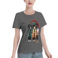 thumbnail image 2 of T-Shirt Basique à Manches Courtes pour Femmes Demon Slayer, 2 of 6