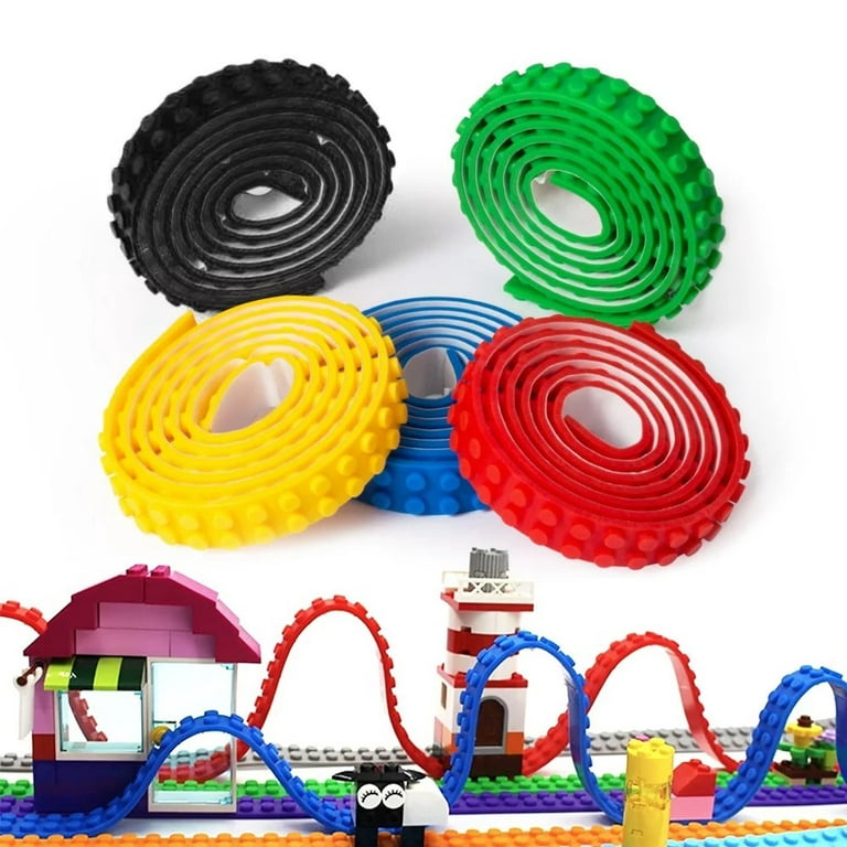LEGO TAPE FOR KIDS 4 ROLLS 4 COLORS ! BENDABLE BLOCK TAPE TOYS – Wayne's  Golf Cart Parts