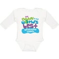 thumbnail image 3 of Inktastic Daddy is Worlds Best Wrestling Coach Boys or Girls Long Sleeve Baby Bodysuit, 3 of 5