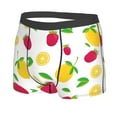 thumbnail image 2 of Naloa Strawberry and Lemon Print Mens Underwear - Boxers for Men, Classic Briefs for Men, 2 of 9