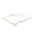 thumbnail image 1 of Xingzhi Polyester Stay Warm And Comfortable With Longhair Faux Fur Rug Multifunctional Faux Lambskin Rug white, 1 of 6