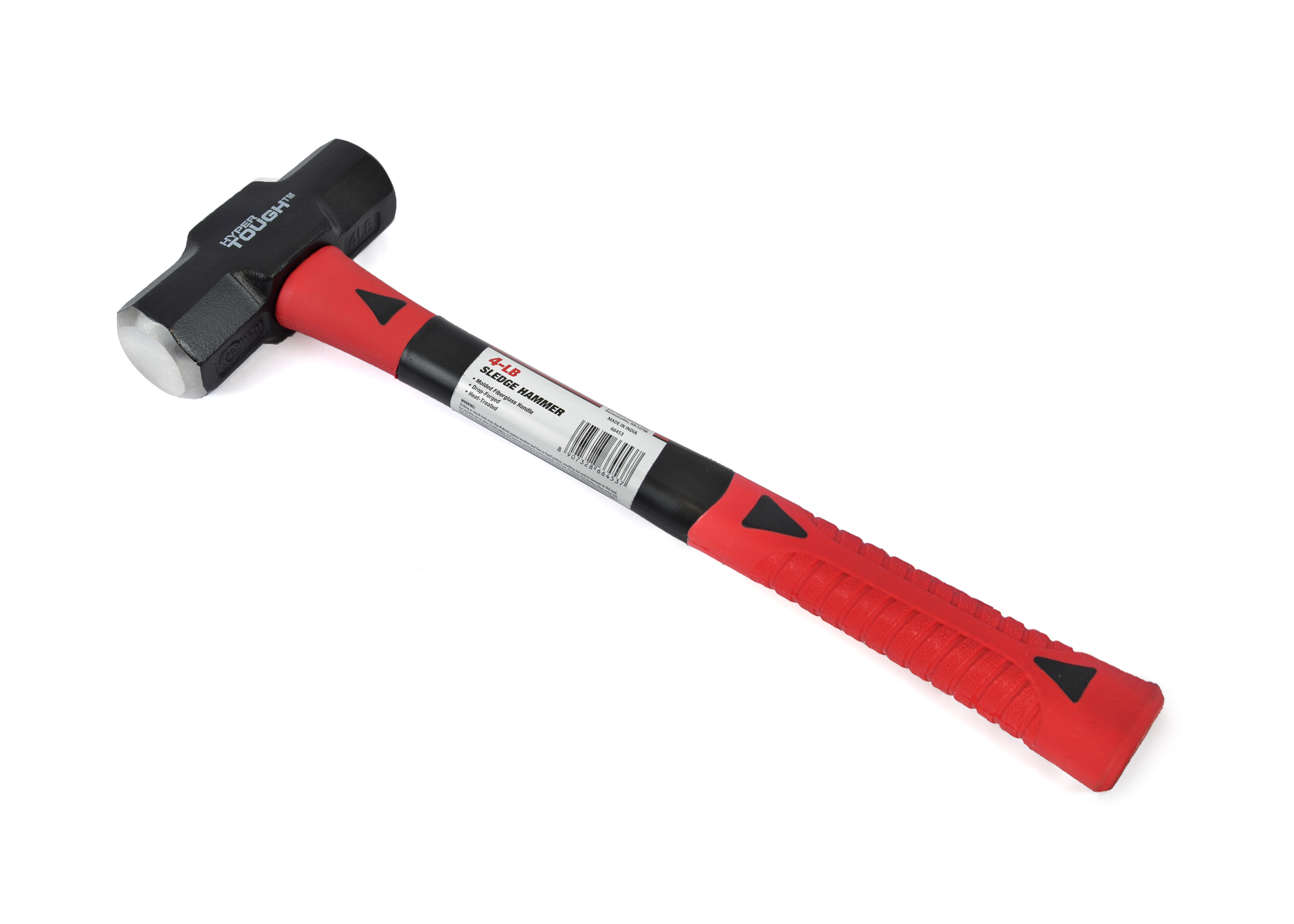 Hyper Tough 4 lb Sledge Hammer, Fiberglass Handle - image 4 of 6